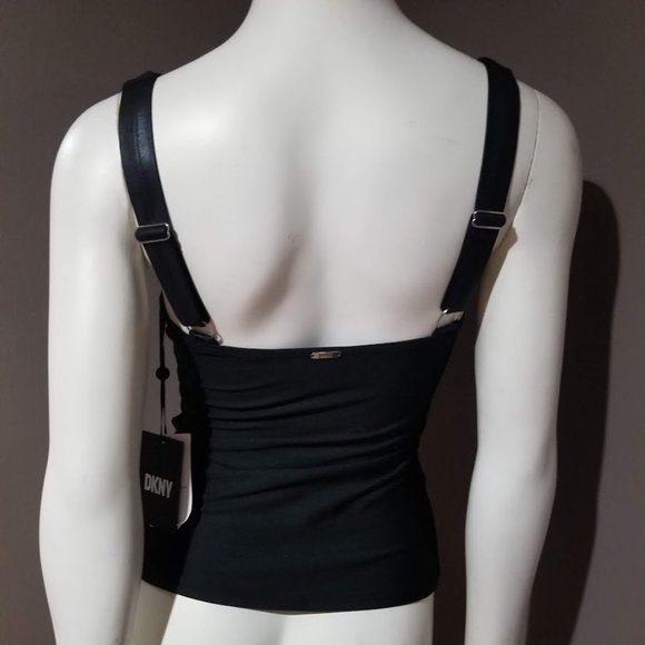DKNY Tankini Top Size Black - Picture 4 of 12